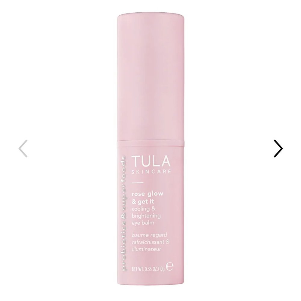 TULA Rose Glow + Get It Cooling & Brightening Eye Balm